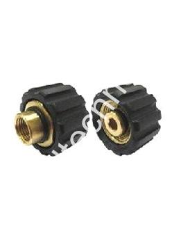 Переходник M22x1,5 гайка -1/4внут, 400bar, латунь (для проф Karcher) - картинка 1
